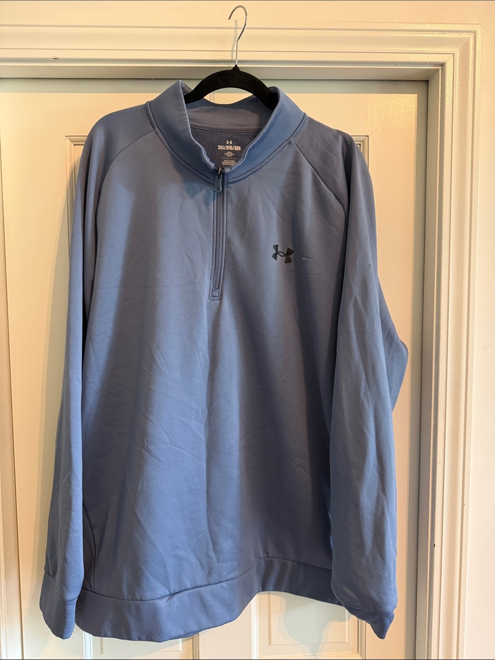 Under Armour Powder Blue Quarter-Zip Pullover